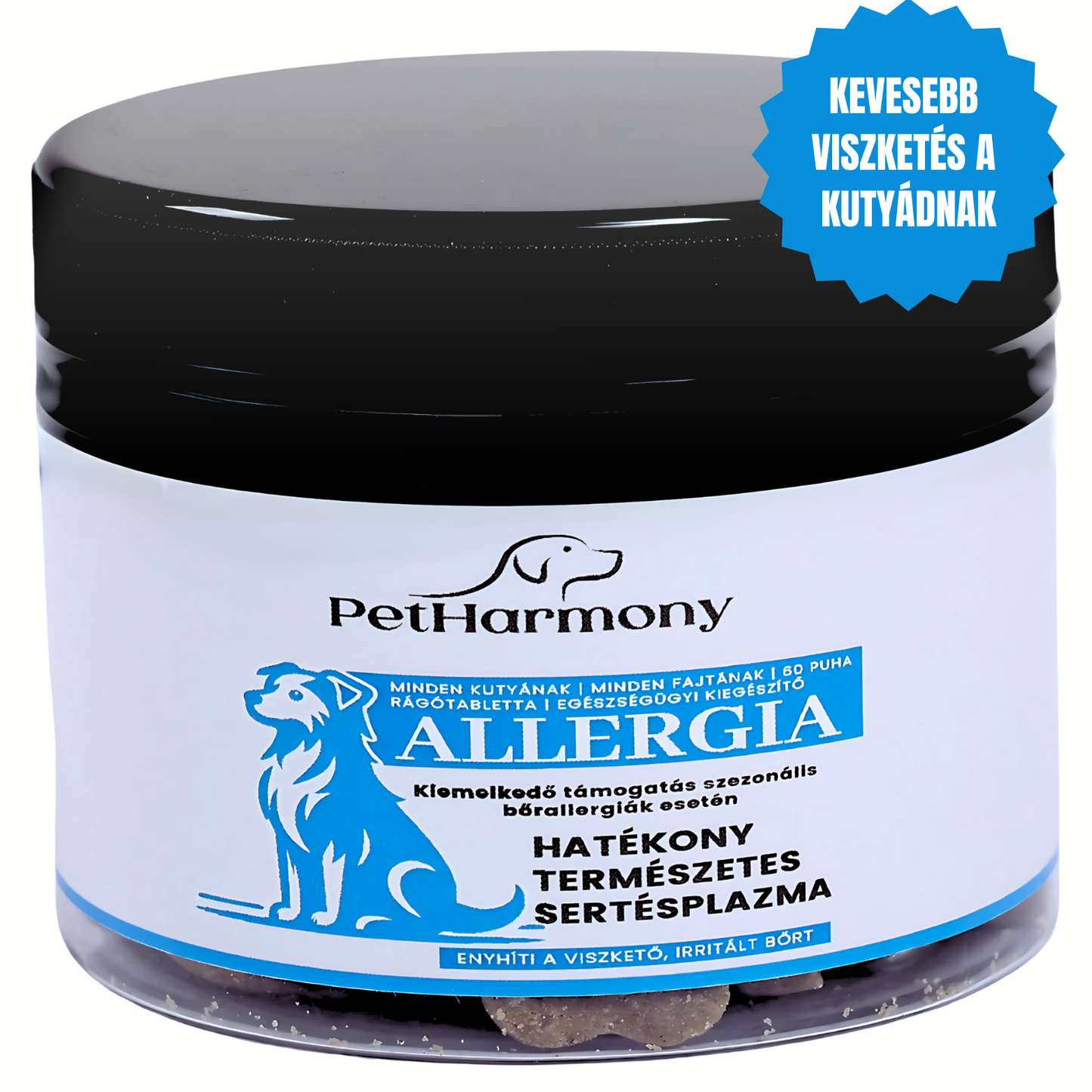 PetHarmony- Gyors, látható és hosszú távú megoldás az allergiás tünetekre kutyáknak
