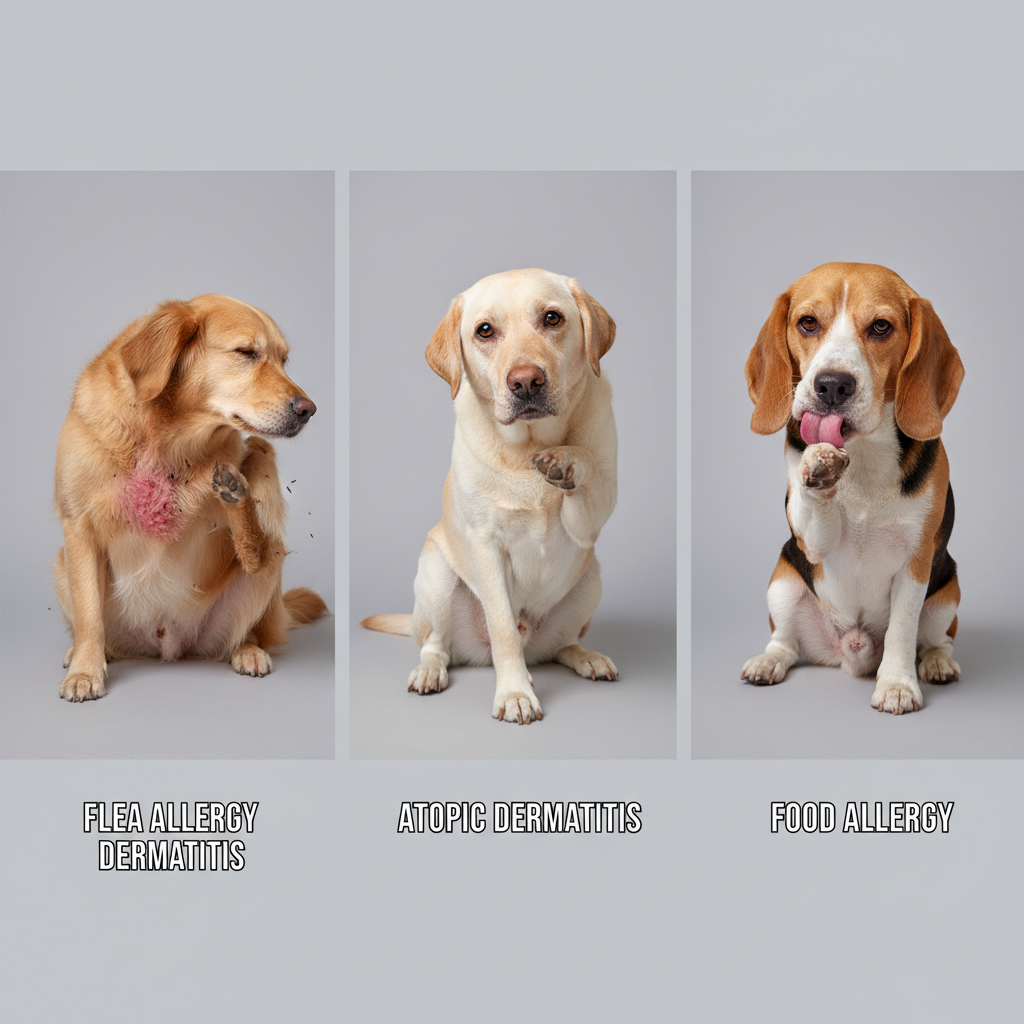 Kutya bőr allergia - típusok: Teljes útmutató gazdiknak, akik segíteni akarnak